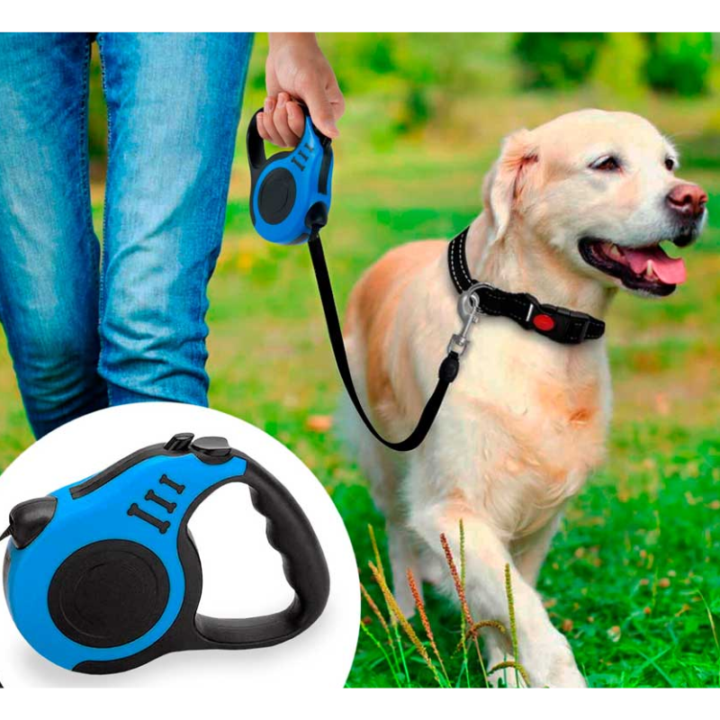 COMBO COLLAR RETRACTIL + BEBEDERO+PORTABOLSAS