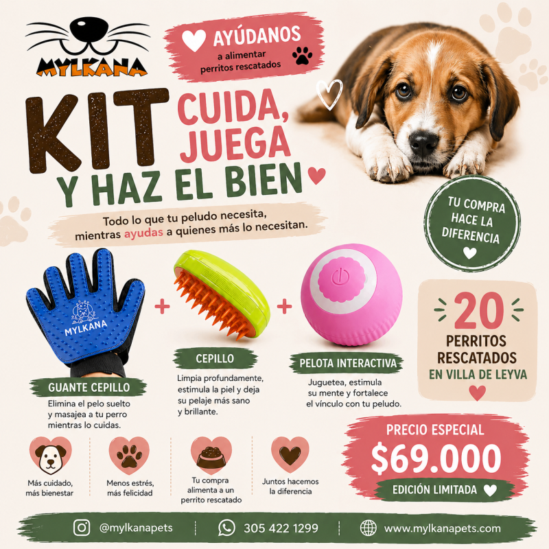 COMBO CUIDA ,JUEGA Y HAZ EL BIEN