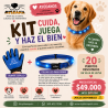 COMBO CUIDA ,JUEGA Y HAZ EL BIEN COLLAR +GUANTE