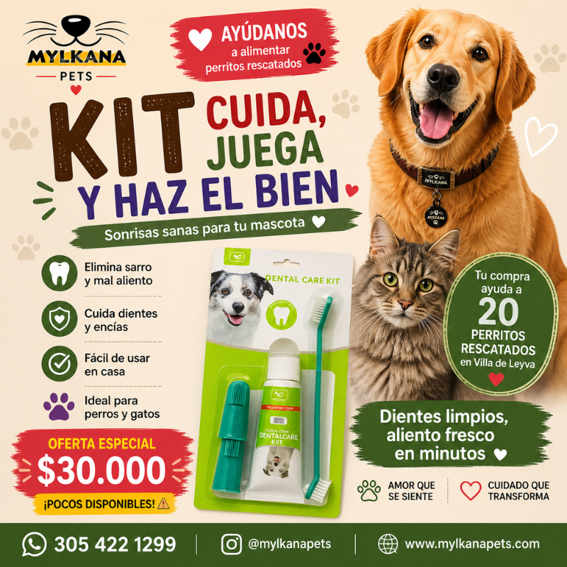COMBO CUIDA ,JUEGA Y HAZ EL BIEN KIT DENTAL